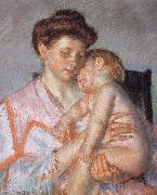 Sleeping deeply Child Mary Cassatt